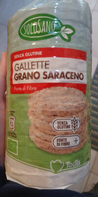 Gallette grano saraceno front packaging