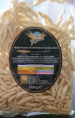 Pasta Fresca Di Semola Dimorano Duro