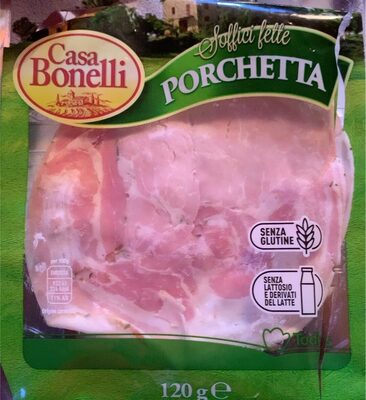 Porchetta front packaging