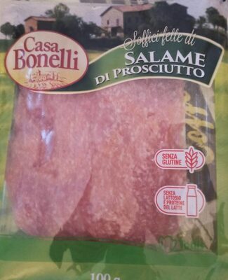 Salame di prosciutto front packaging
