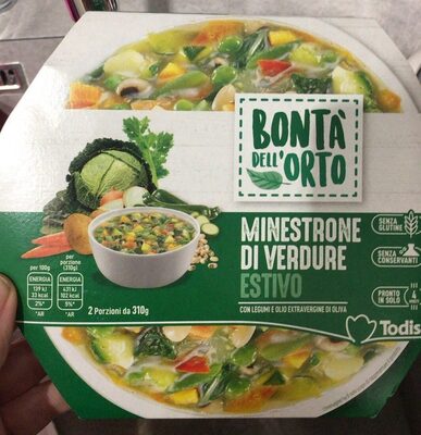 Minestrone verdure estivo