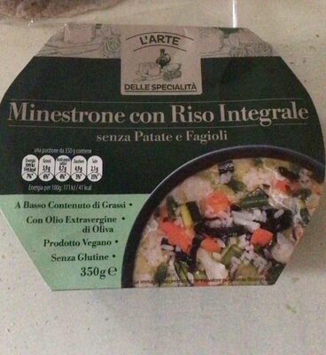 Minestrone con Arroz Integral