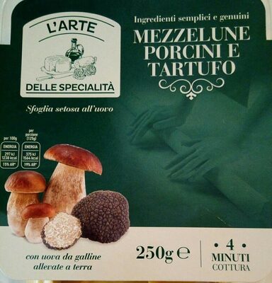 Mezze lune porcini e tartufo