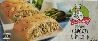 Sfoglino carciofi e ricotta