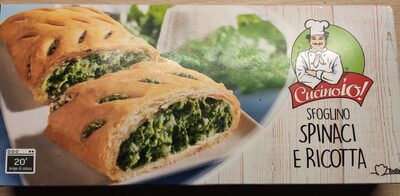 Sfoglino spinaci e ricotta front packaging