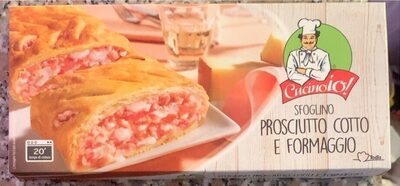 Sfoglino prosciutto e formaggio