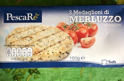 Medaglioni di merluzzo surgelati