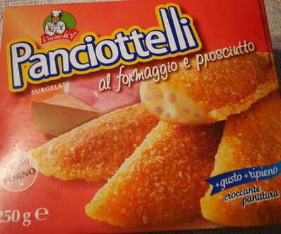 Panciottelli al formaggio e prosciutto