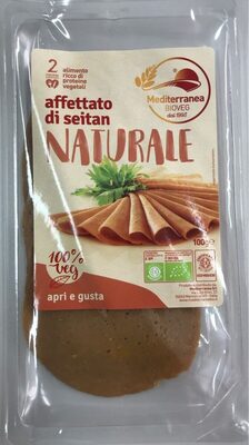 Charcuterie de seitan front packaging