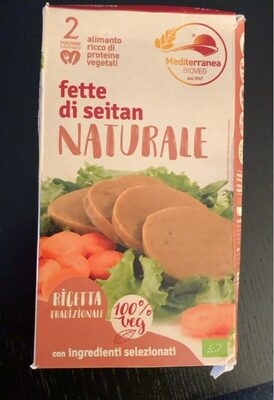 Fette di seitan naturale