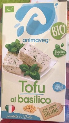 tofu al basilico