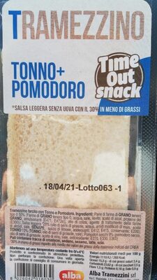 Tramezzino front packaging