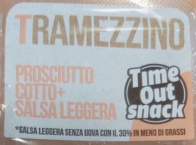 Tramezzino prosciutto cotto e salsa leggera