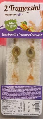 Gamberetti e verdure croccanti