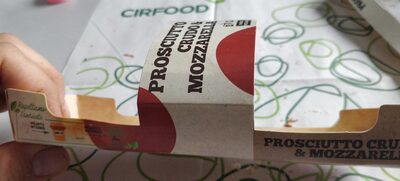 panino prosciutto crudo e mozzarella