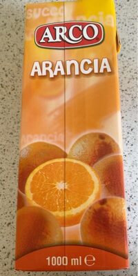 Succo arancio front packaging