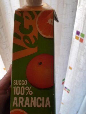 Succo di arancia