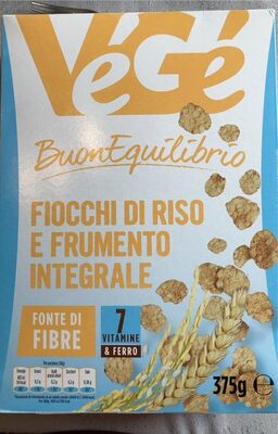 Fiocchi di riso e frumento