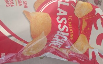 Le patatine Classiche front packaging