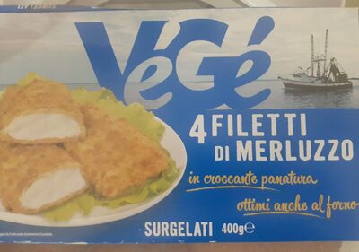 Filetti di merluzzo impanati