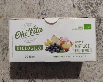 Ohi Vita Infusi Mirtillo e Frutti Misti