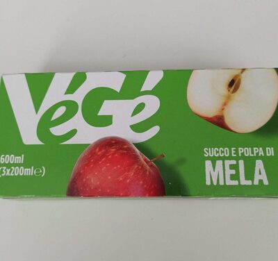 Succo e polpa di mela