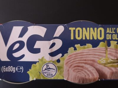 Tonno all'olio d'oliva front packaging