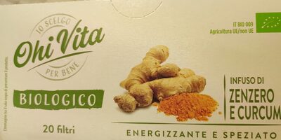 Infuso zenzero e curcuma