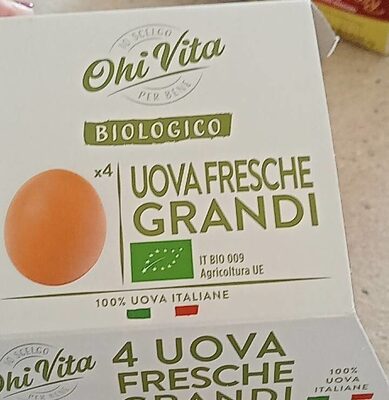 Uova fresche grandi