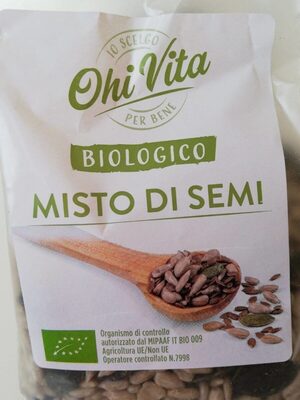 Misto di semi front packaging