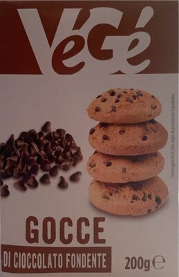 Gocce di cioccolato fondente