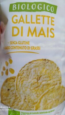 Gallette di mais front packaging