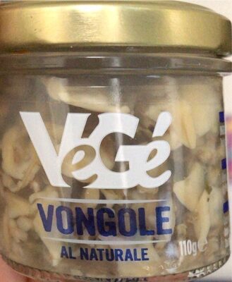 Vongole al naturale front packaging