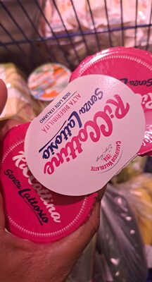 Ricccottine senza lattosio