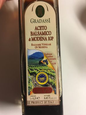 Aceto balsamico di modena igp
