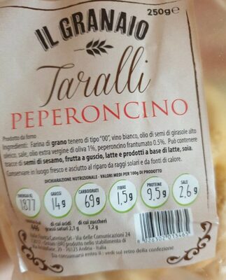 Taralli Peperoncino