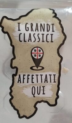 Prosciutto crudo affettato stagionato