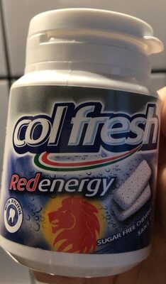 Col fresh red energy chewing-gum