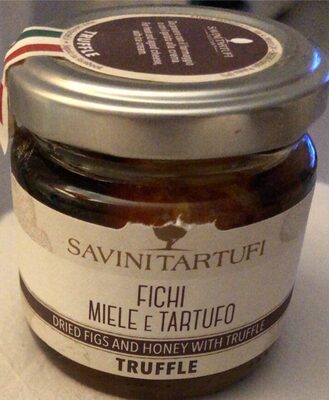 Savini tartufi figs honey and truffle
