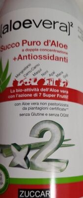 Aloe vera e doppia concentrazione
