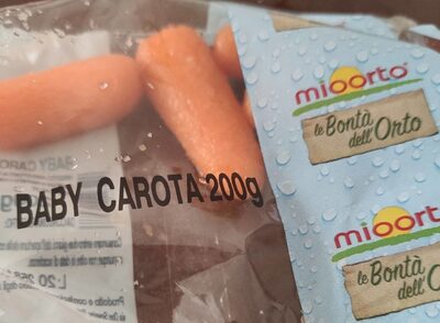 Baby carota front packaging
