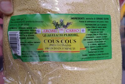 Cous Cous front packaging