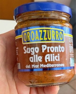 Sugo pronto alle alici