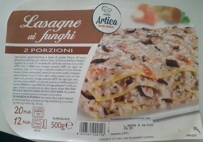 Lasagne Ai Funghi E Porconi