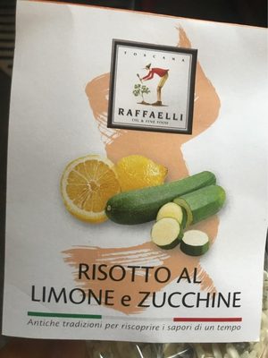 Risotto al limone e zucchine