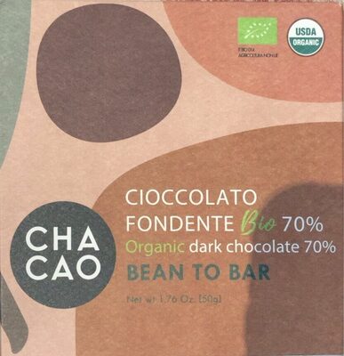Cioccolto fondente bio 70%