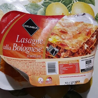Lasagne alla Bolognese surgelate