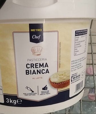 Crema bianca front packaging