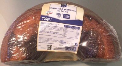 Ciambella variegata al cacao