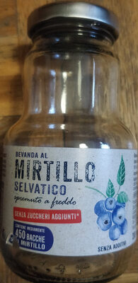 Bevanda al mirtillo selvatico